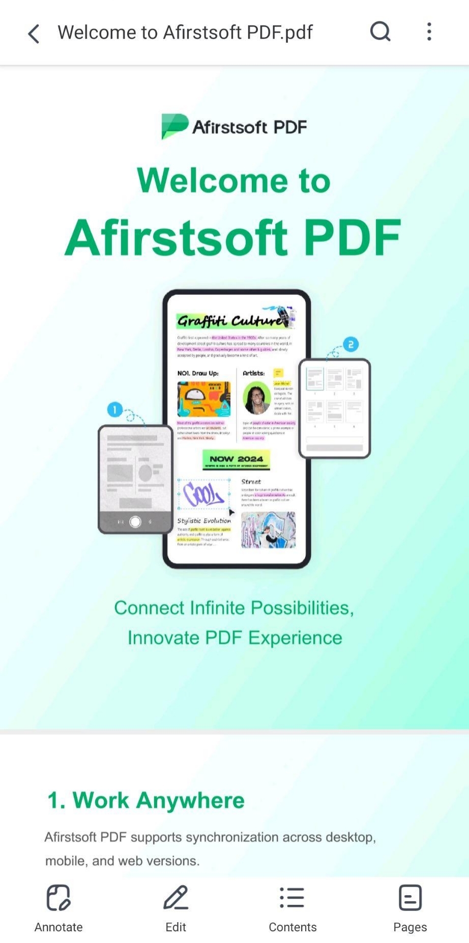 afirstsoft pdf for android