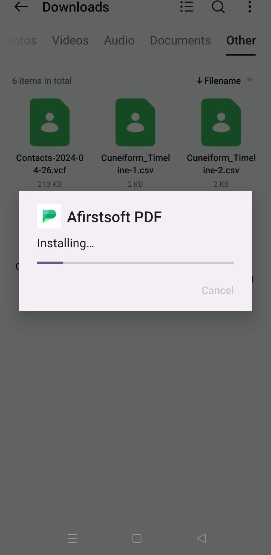 afirstsoft pdf installation