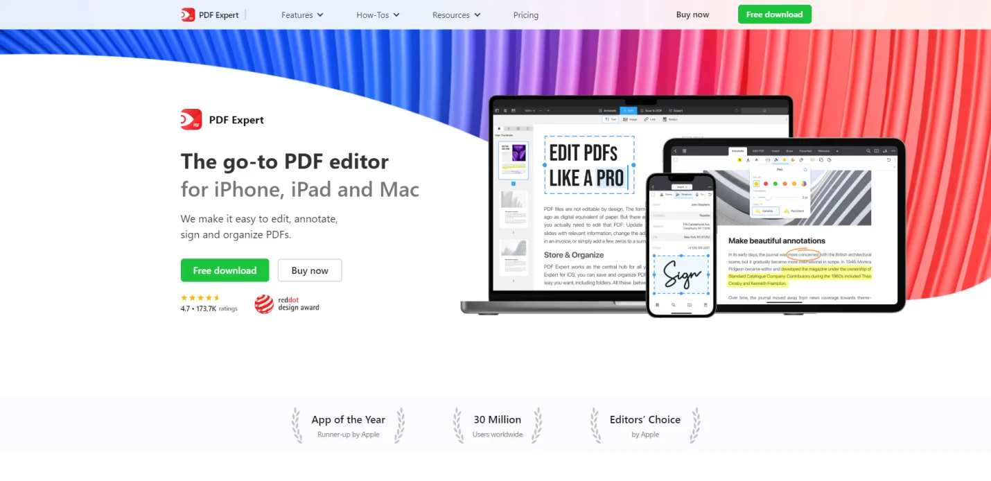 PDF Expert Annotator