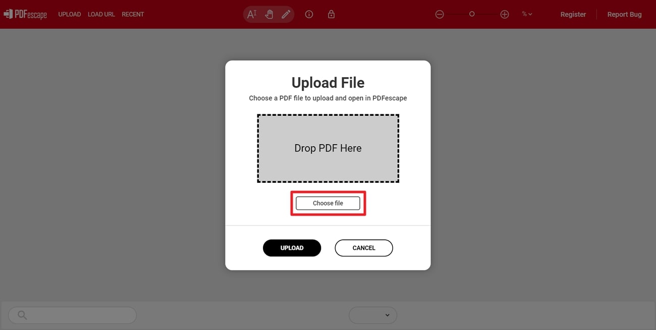 choose the pdf document