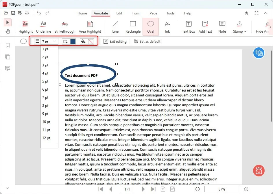 How to Effortlessly Circle Texts in PDF - 5 Methods Available