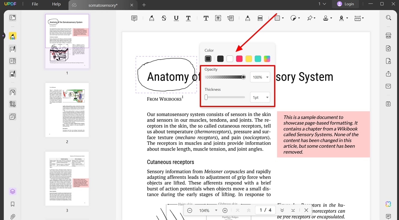 customize drawing settings