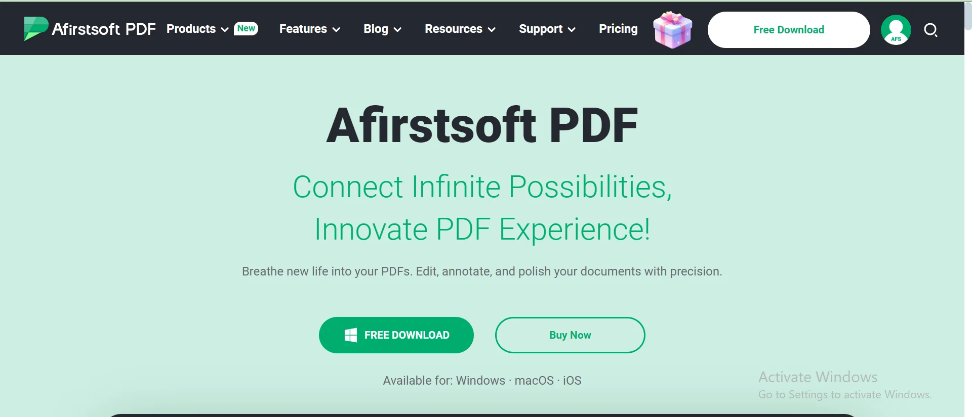 Download and Install Afistsoft PDf on Windows