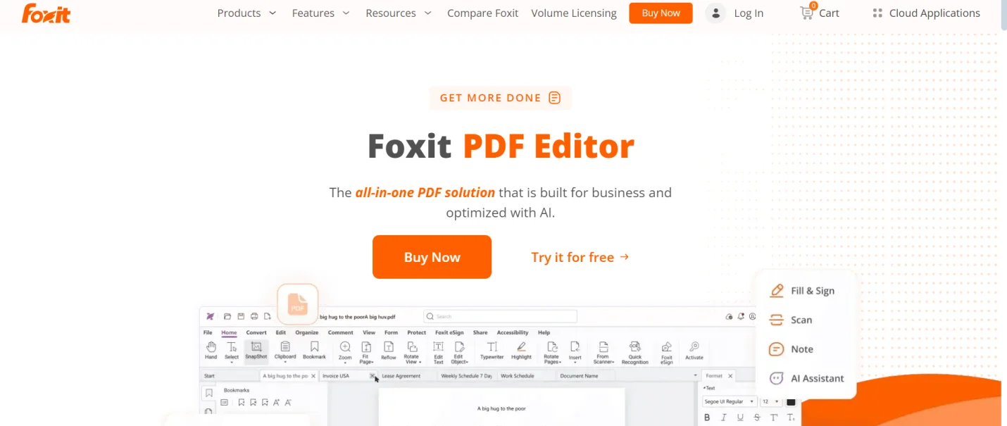 Afirstsoft PDF homepage