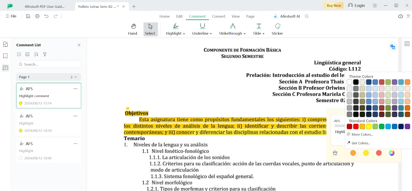 visibility settings pdf