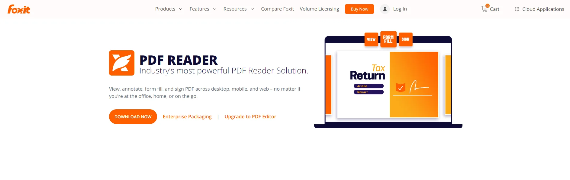 how to browse in Foxit PDF