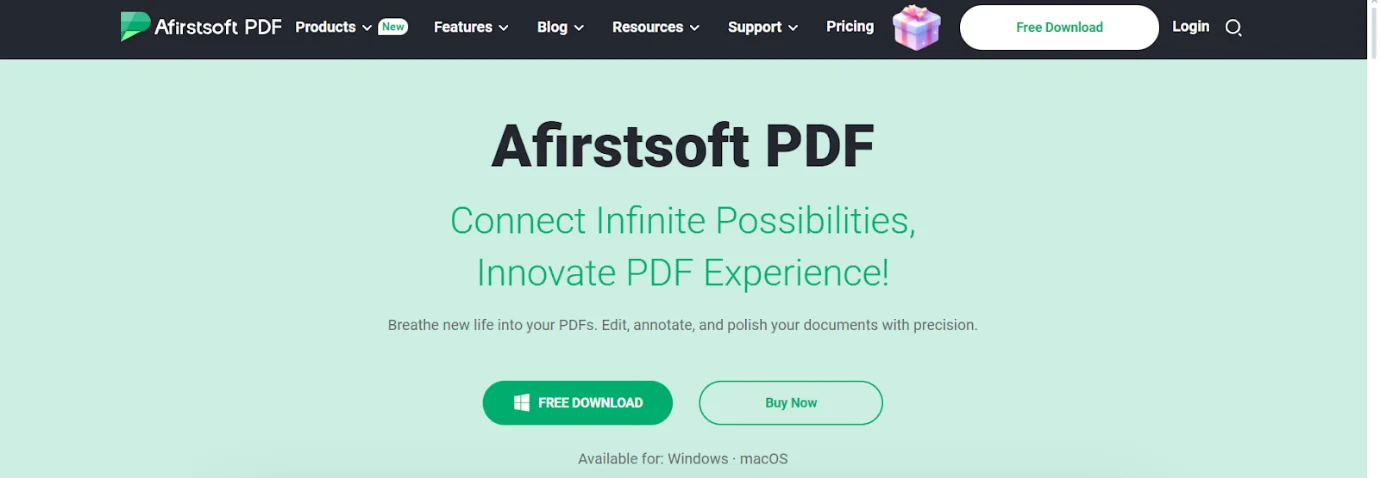 afirstsoft pdf