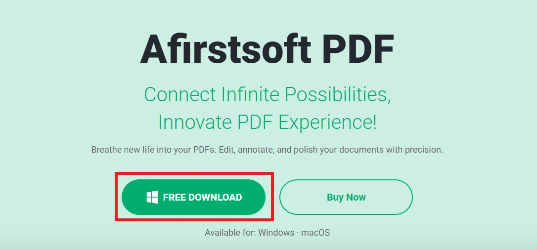 Afirstsoft PDF