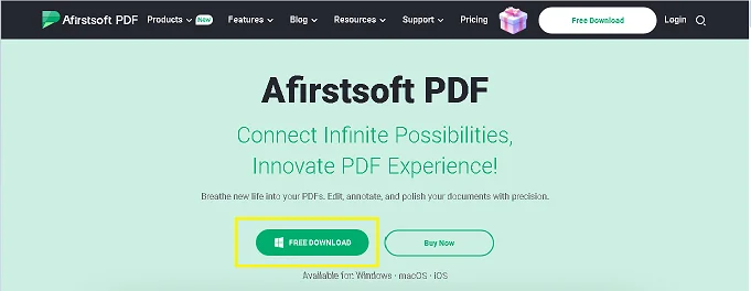 afirstsoft pdf editor