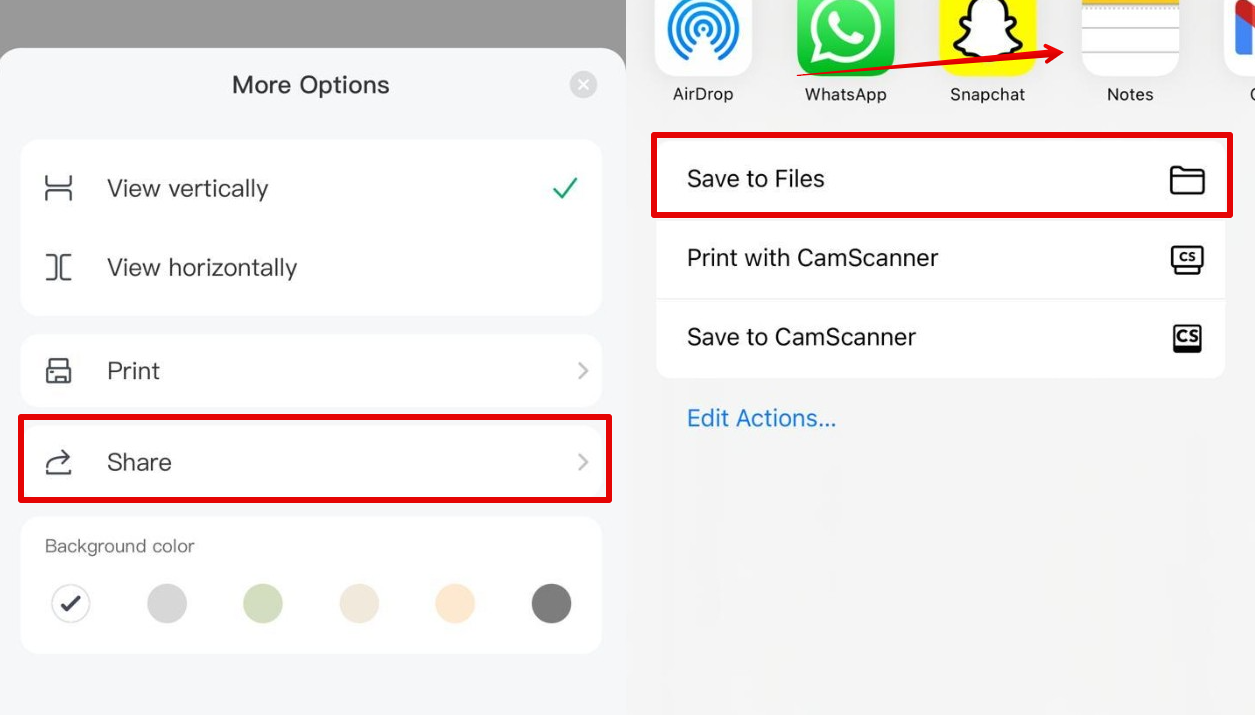 exporting PDF from Afirstsoft PDF on iPad