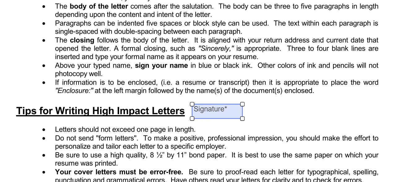 Steps tp Sign a Secured PDF