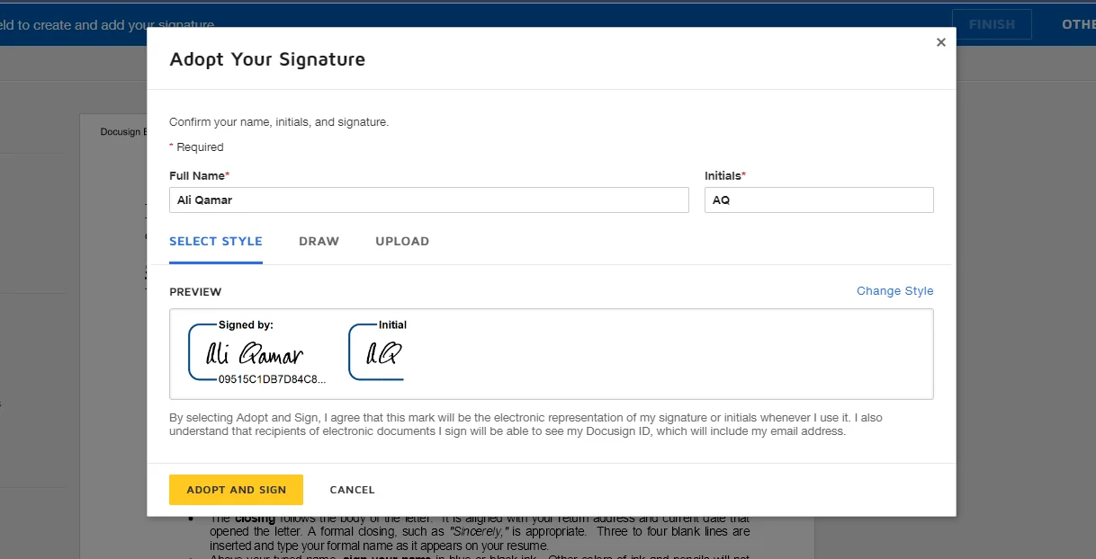 Steps tp Sign a Secured PDF