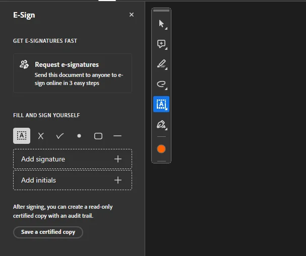 Steps tp Sign a Secured PDF