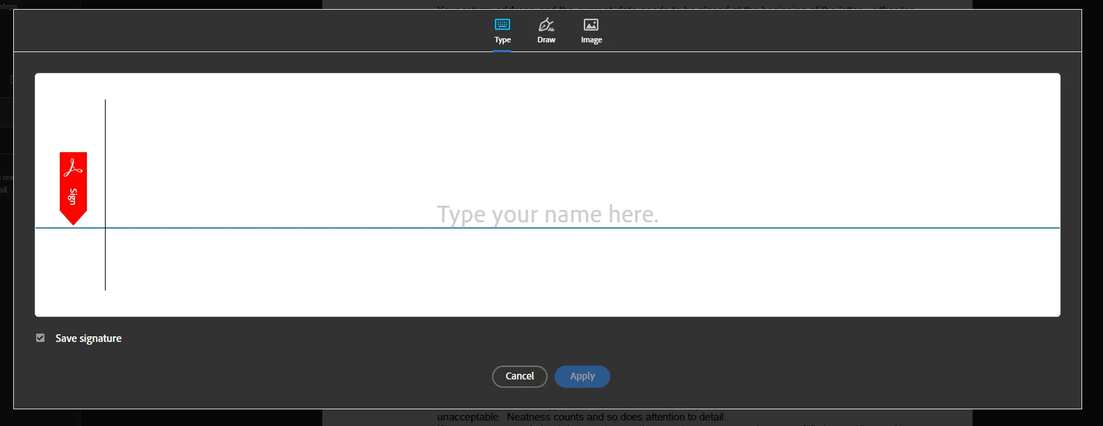 Steps tp Sign a Secured PDF