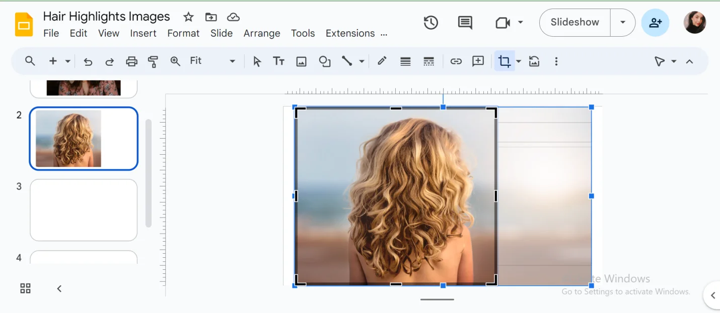 Google Slides Image Editing Hacks