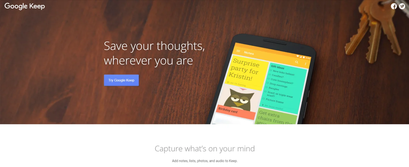 google keep