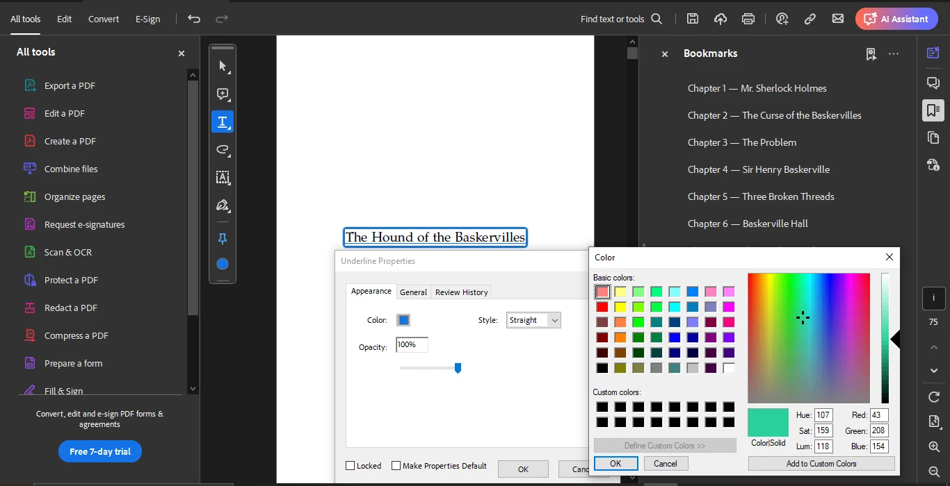 creating a custom shade