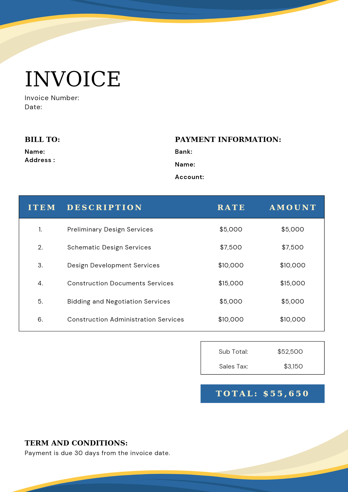 Invoice Planner 4