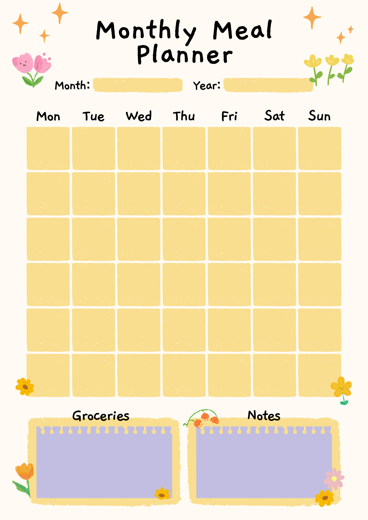 Monthly Planner 3