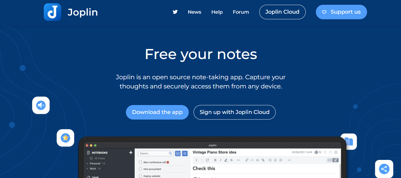 Best Note-taking App Joplin