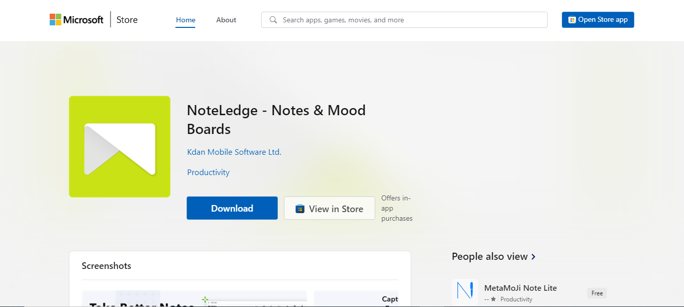 Best Note-taking App NoteLedge