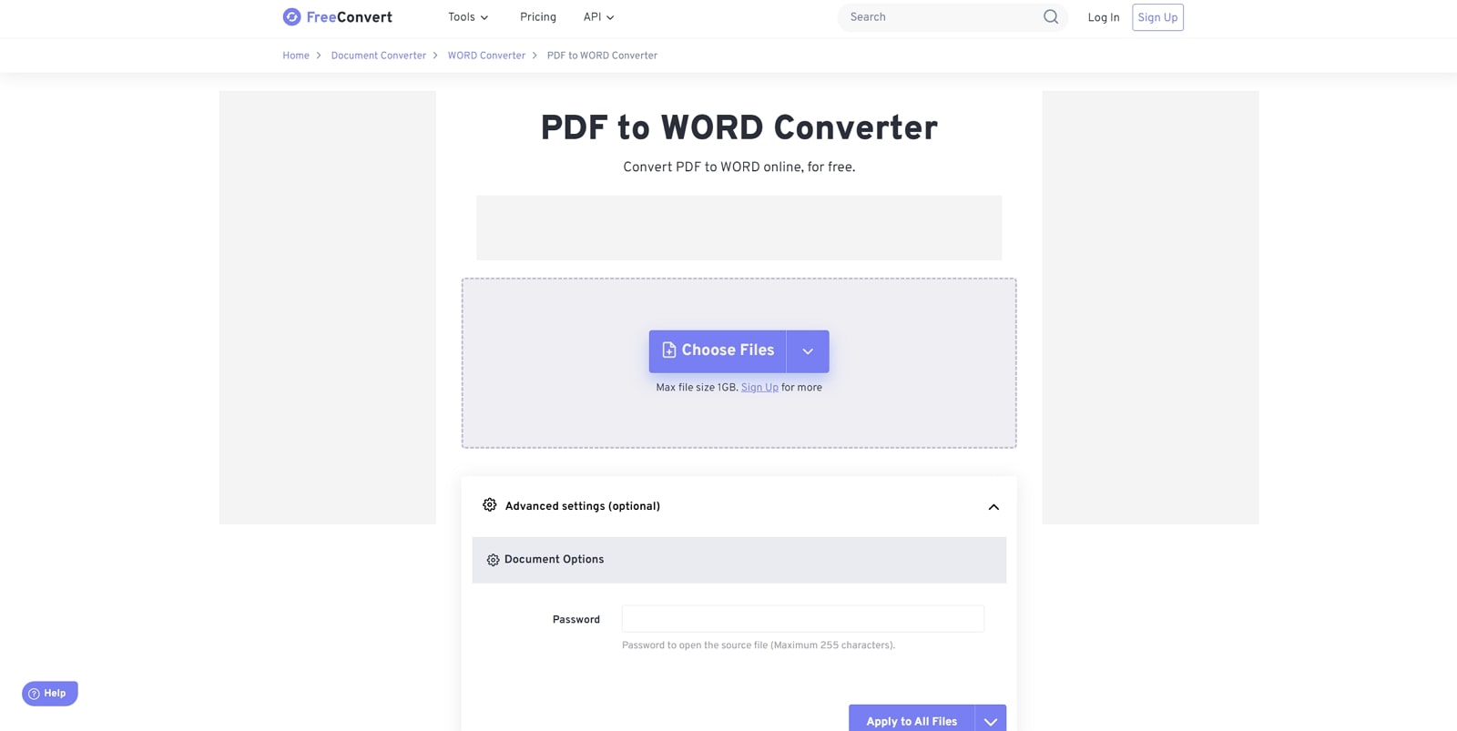 freeconvert pdf to word converter