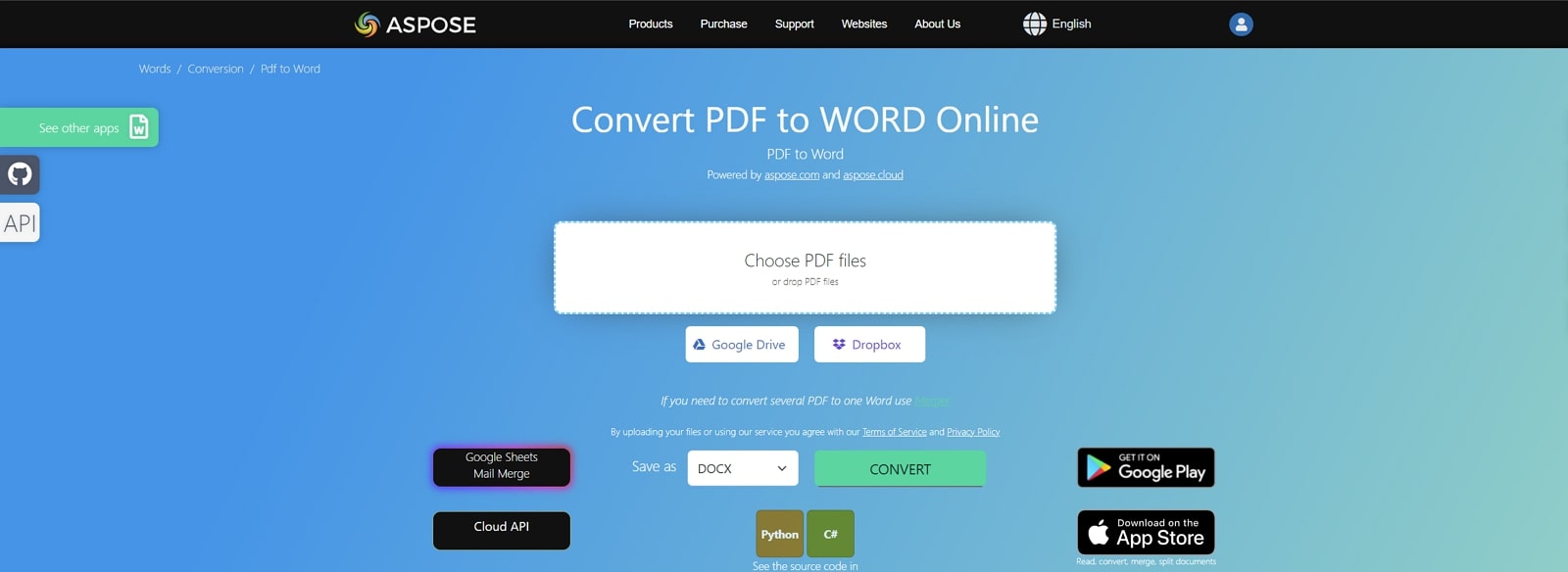 aspose pdf to word converter