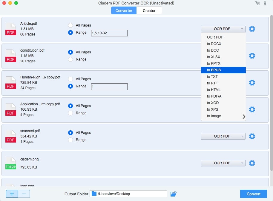 cisdem pdf to epub converter