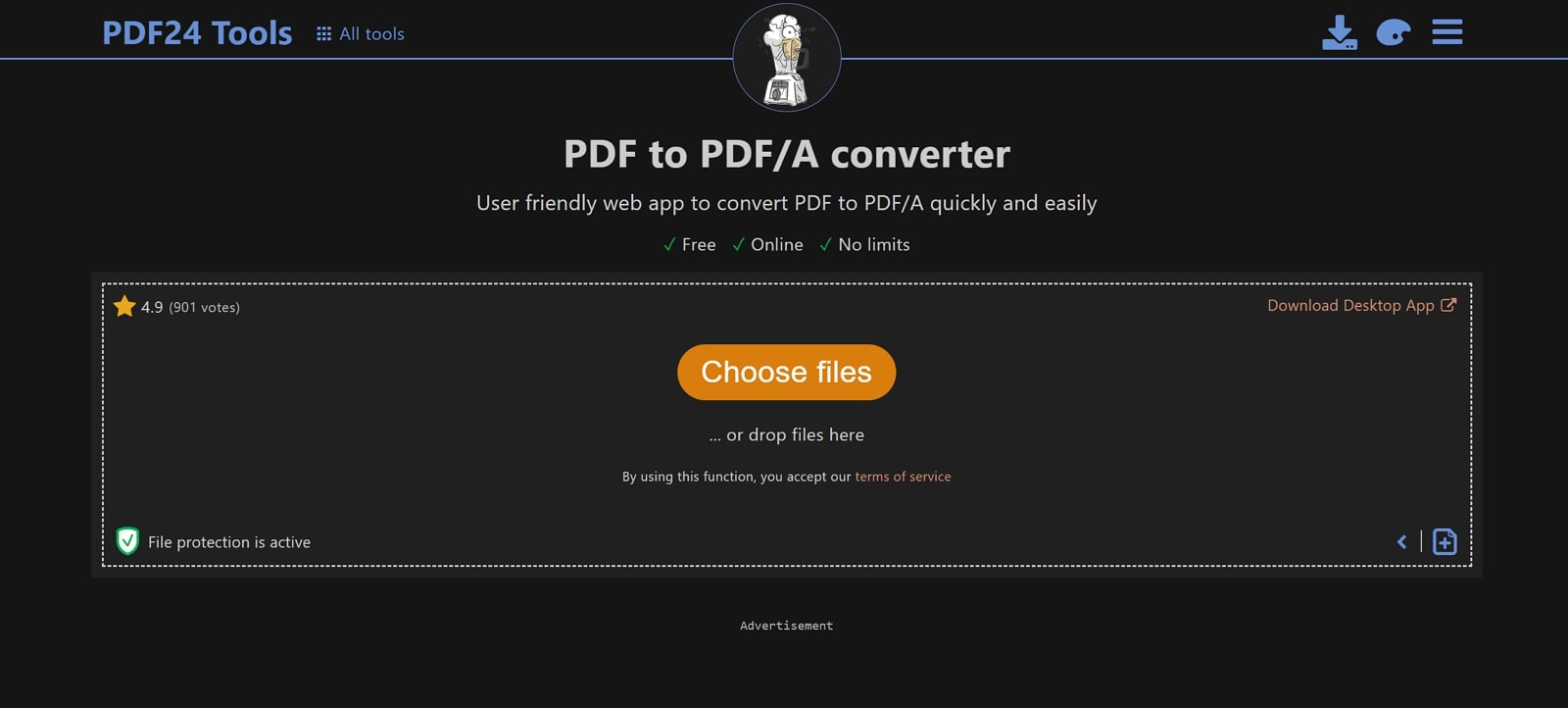 pdf24 pdf to pdfa converter