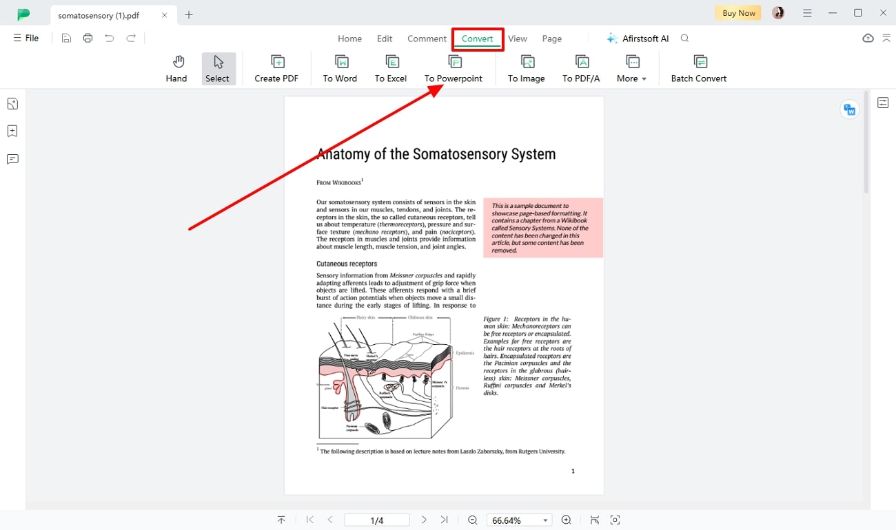 continue to convert pdf to powerpoint