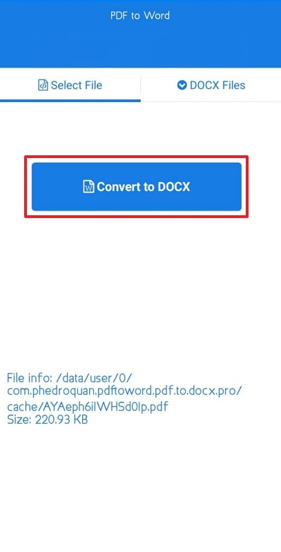 convert with pdf to word app