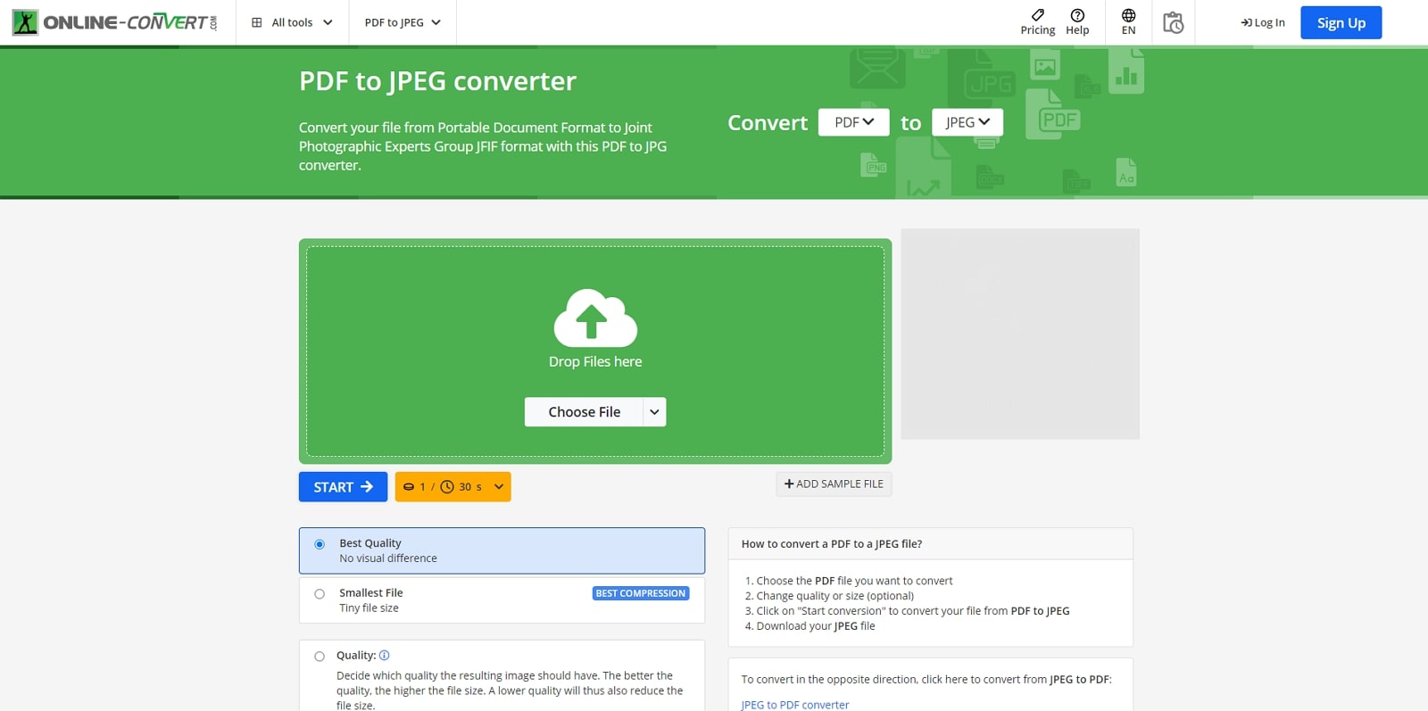 online convert pdf to jpeg converter