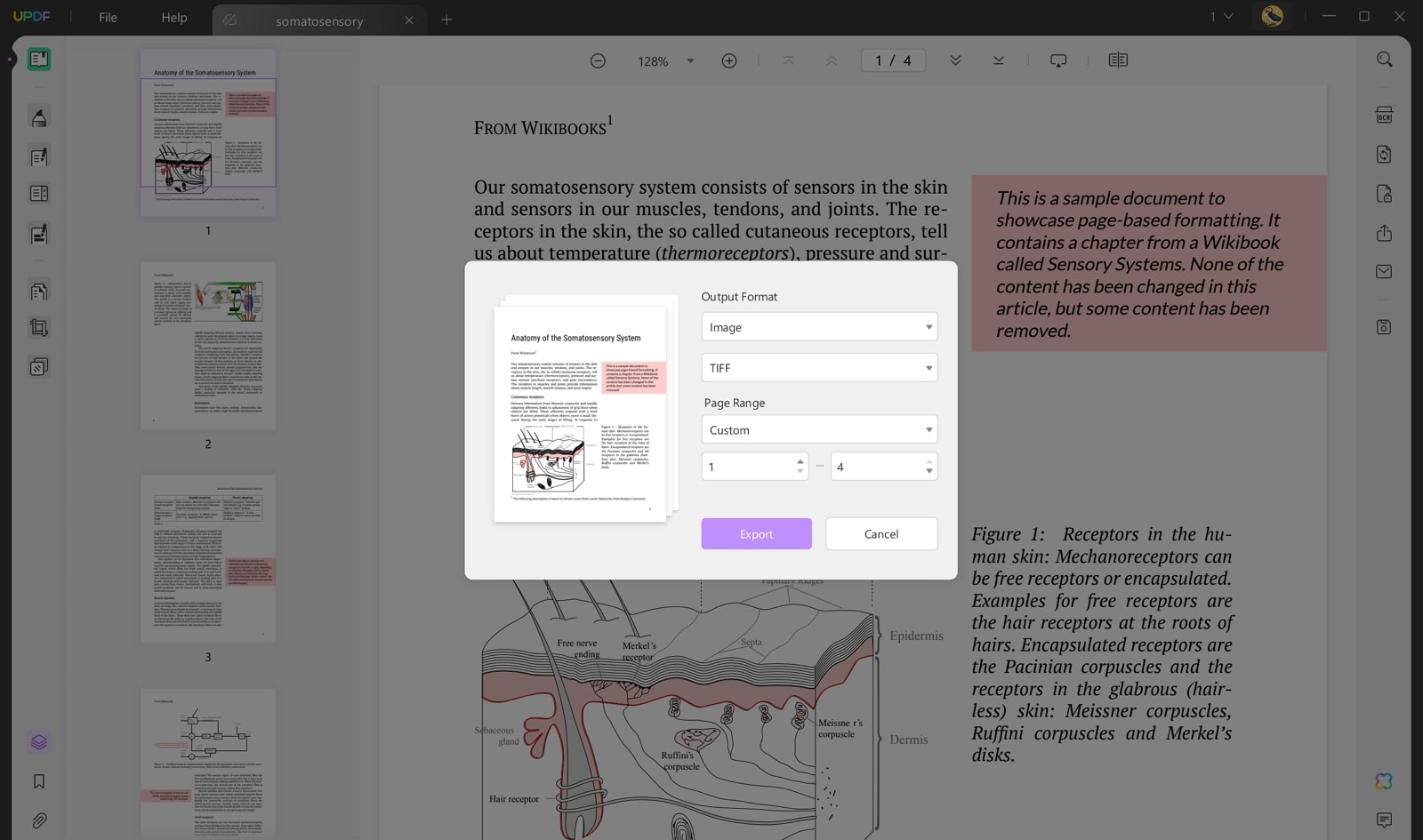 updf pdf to tiff converter