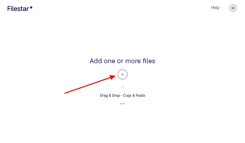 add file across filestar