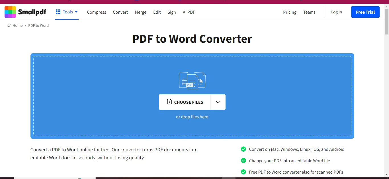 accessing small pdf’s pdf to word converter