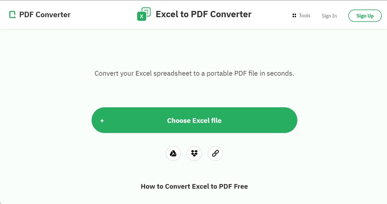 pdf converter online excel to pdf converter