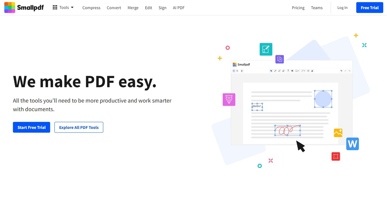 smallpdf pdf creator