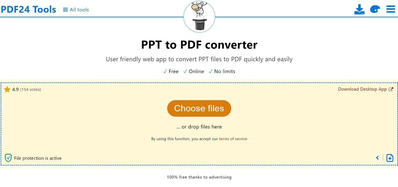 pdf24 tools powerpoint to pdf converter