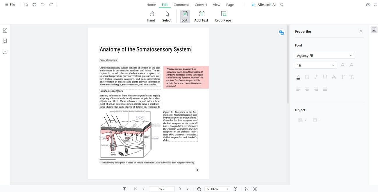 afirstsoft pdf editing solution