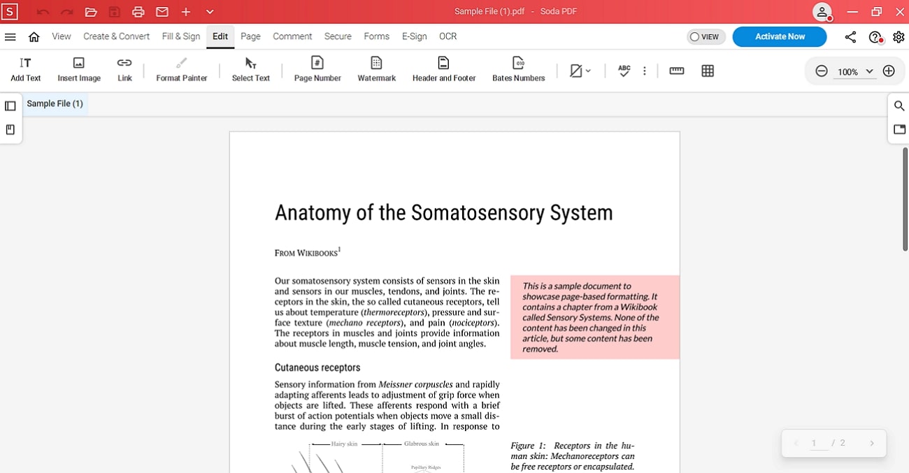 soda pdf editing solution