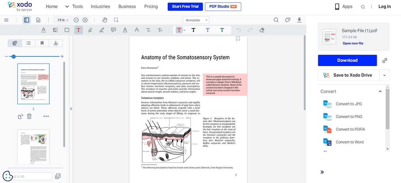 xodo pdf editing solution