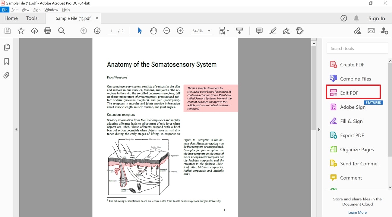 edit pdf across adobe acrobat