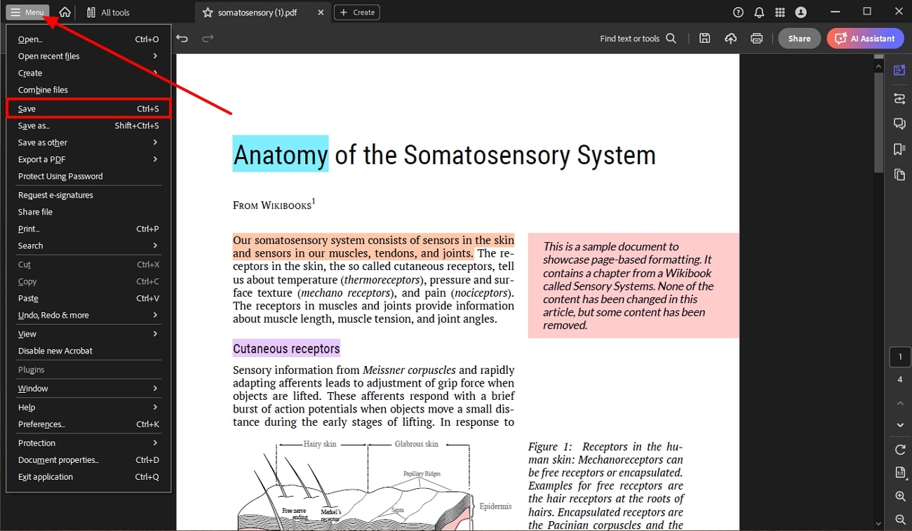 save pdf across afirstsoft pdf