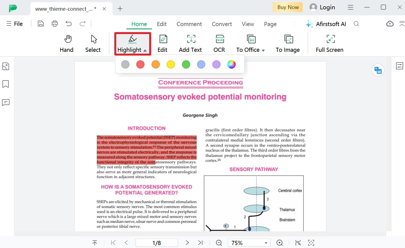 add highlights to your pdf afirstsoft