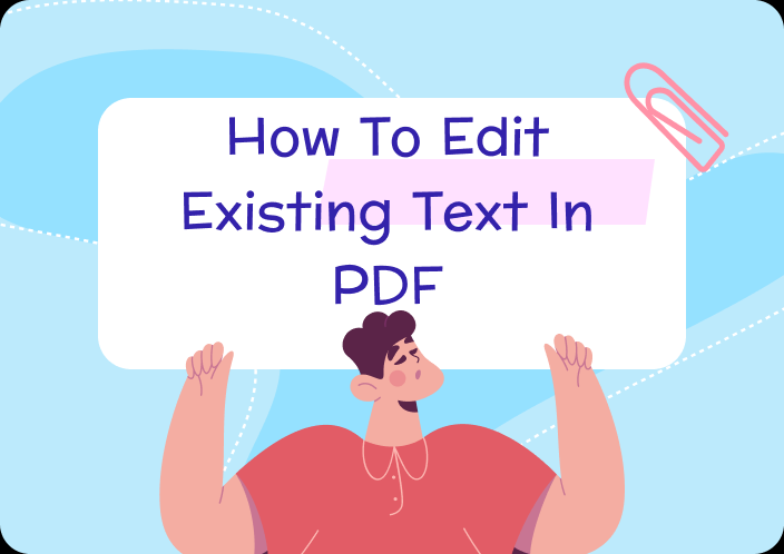 How to Edit Existing Text in PDF