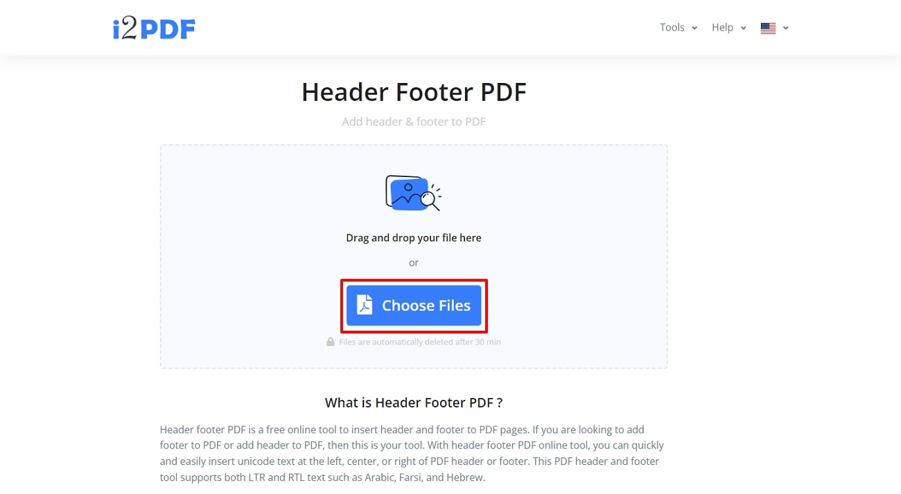 upload file across i2pdf