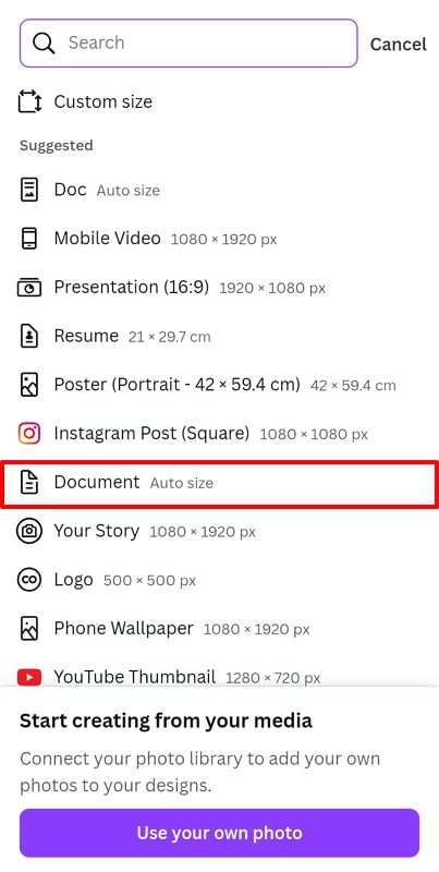 open pdf document in canva