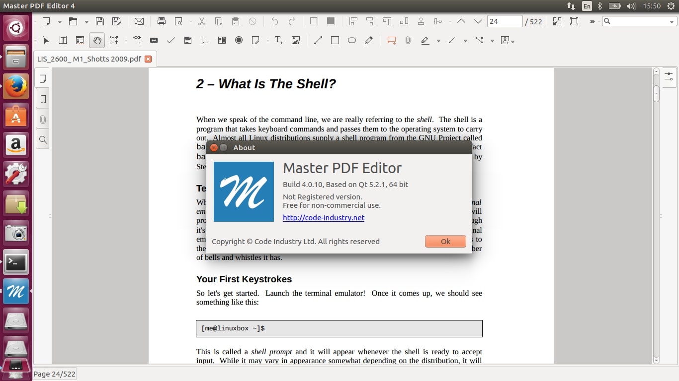 master ubuntu pdf editor