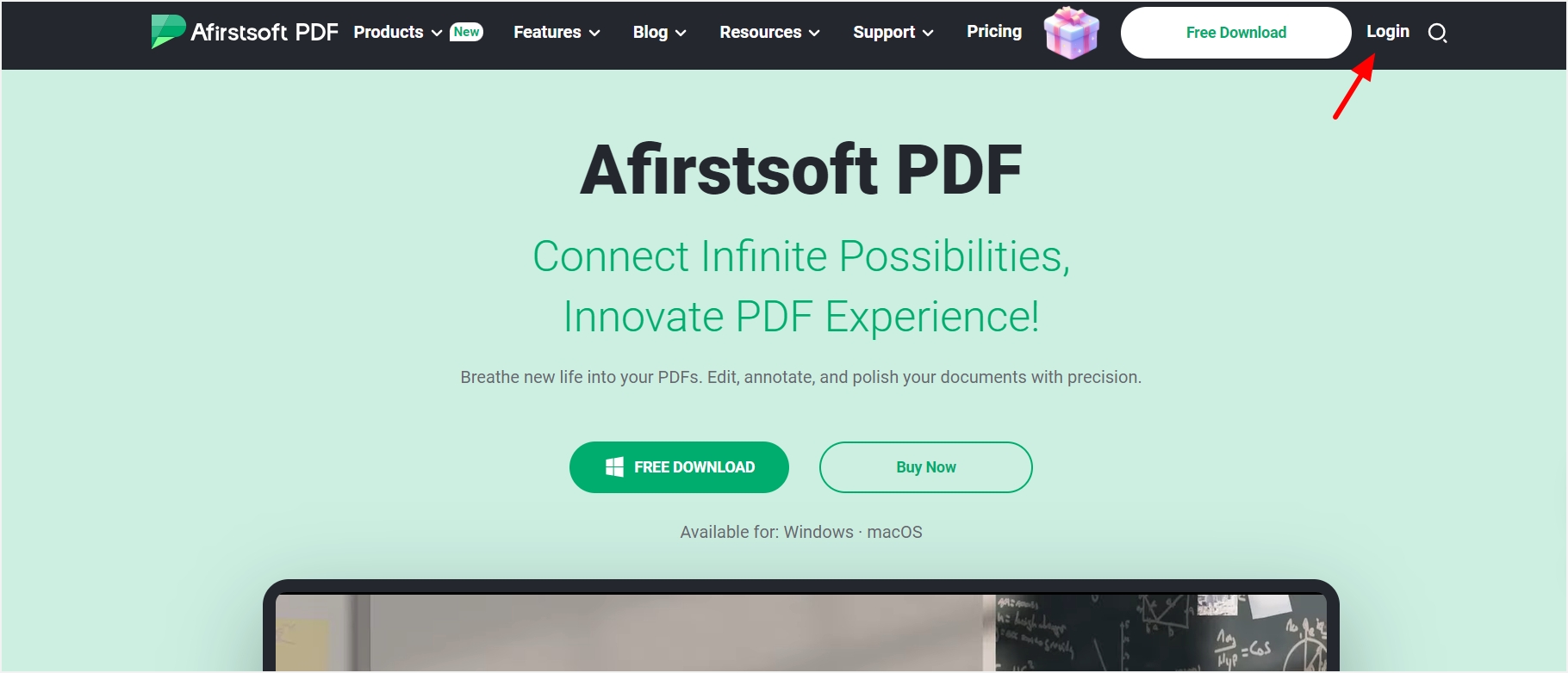 Afirstsoft PDF login