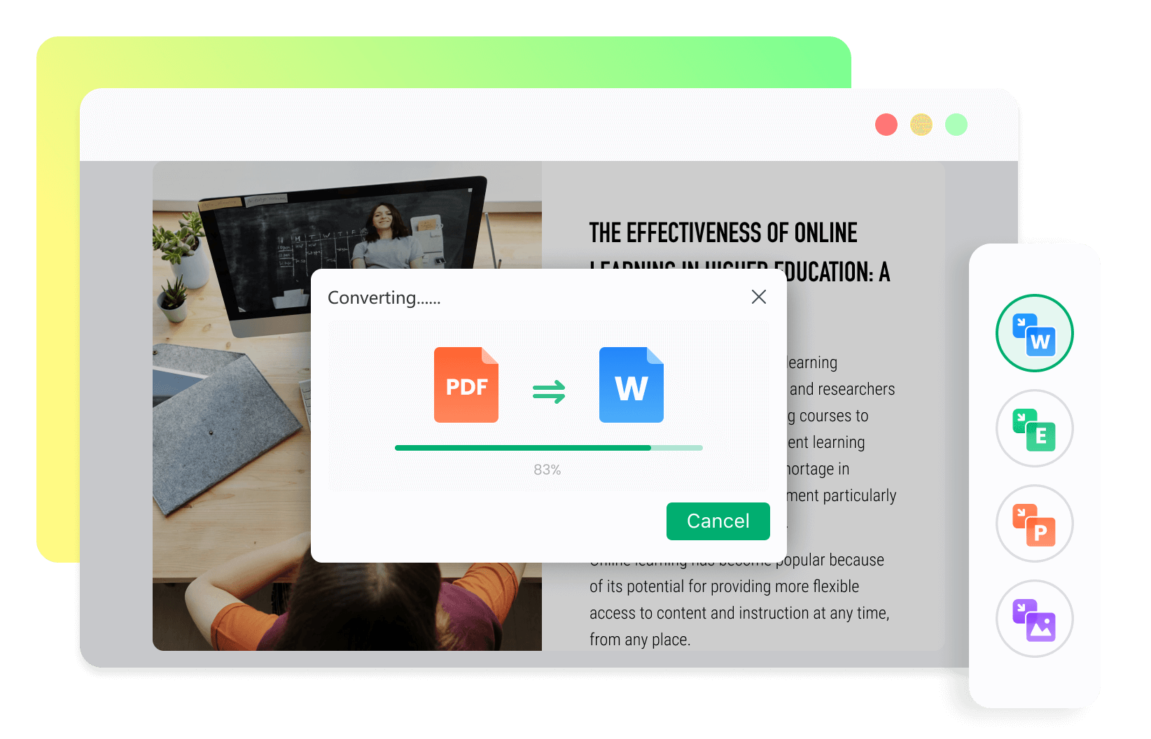 Convert pdfs with a click afirstsoft pdf converter